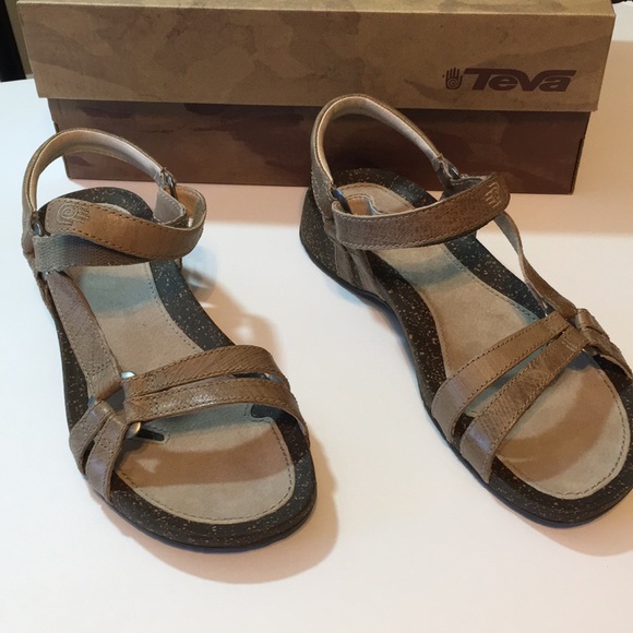 teva cork sandals